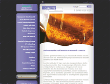 Tablet Screenshot of carelite.ch